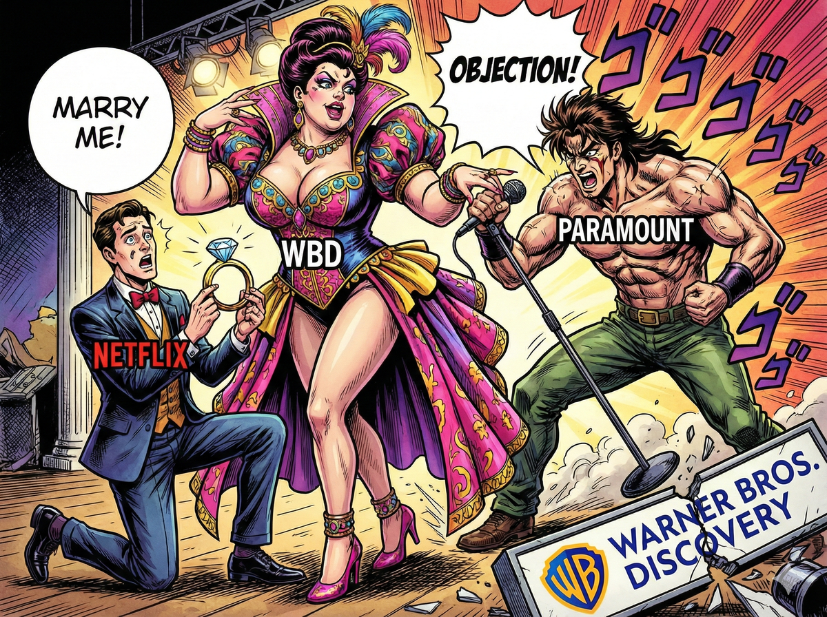 TPG 週刊 Issue 196 - WBD 變搶親現場：Netflix 才求婚，Paramount 已經衝上台搶麥