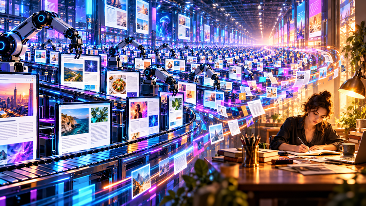 AI 垃圾內容比正常網站更貴？廣告驗證機制正在獎勵內容農場